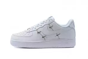 chaussure nike air force 1 07 wb pour homme 5nike logo white